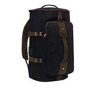Rothco Convertible Canvas Duffle/Backpack - 19 Inches, Black/Brown
