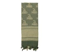 Rothco Gadsden Snake Tactical Shemagh, Arab Head Scarf, Kafiya