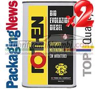 Rothen 2 litres additif Voiture Top pour Moteurs Diesel Nettoyeur Nettoyage injecteurs Bio évolution Diesel - 2 litres