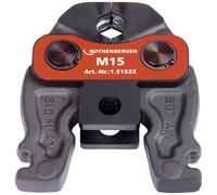 ROTHENBERGER Mâchoire de presse Compact M 19 kN l. nominale 15 mm métal / métal non ferreux c Quantité:1