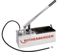 ROTHENBERGER Pompe de vérification RP50S INOX Pla.con.0-60bar pla.pres.0-860psi 0-6MPa 12l, r Quantité:1