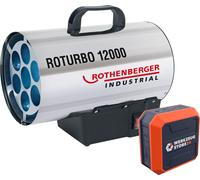 ROTHENBERGER Canon à chaleur industriel ROTURBO 12000 avec piezo, haut-parleur Bluetooth inclus - 1500000050