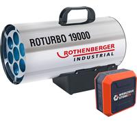 ROTHENBERGER Canon à chaleur industriel ROTURBO 19000 avec piezo, haut-parleur Bluetooth inclus - 1500000051