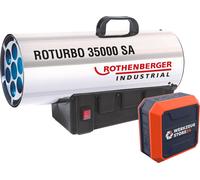 ROTHENBERGER Canon à chaleur industriel ROTURBO 35000SA avec piezo, haut-parleur Bluetooth inclus - 1500000364