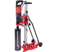 ROTHENBERGER Carotteuse RODIACUT250 + support de forage RODIADRILL200 accessoires inclus
