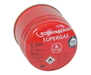 ROTHENBERGER Cartouche perçable C 200 Supergas TSS 190 g 330 ml ROTHENBERGER Quantité:1