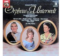 Rothenberger, Dallapozza, Lingen, Mattes etc. - Offenbach: Orpheus in der Unterwelt (Gesamtaufnahme in deutscher Sprache) [Vinyl Schallplatte] [2 LP Box-Set]