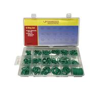 ROTHENBERGER Industrial Coffret de 270 joints toriques en caoutchouc (18 tailles). Pour climatisation & réfrigération : auto, industrie et maison. Vert.