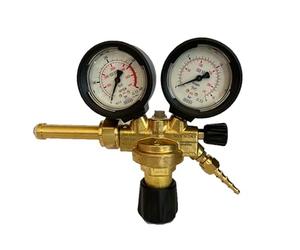 ROTHENBERGER Industrial Sauerstoff Druckminderer inkl. Flammenrückschlagventil mit 2 Manometern für Sauerstoff Mehrweg Flaschen 35634