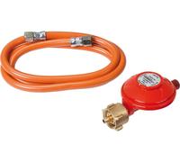 ROTHENBERGER Industrial Set 1,5 m tuyau à gaz & régulateur de pression propane 50 mbar 2X G ¼ EN 16436-1 - 1500005307