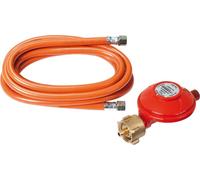 ROTHENBERGER Industrial Set 3,0 m tuyau à gaz & régulateur de pression propane 50 mbar 2X G ¼ EN 16436-1 - 1500005308