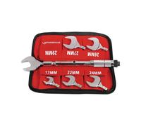 ROTHENBERGER Jeu de clés à fourche dynamométriques ouverture de clé 17-22-24-...