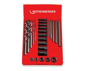 ROTHENBERGER Jeu de dévissage de filets Rothenberger, taille 2, M5-M16, 25 pièces Quantité:1