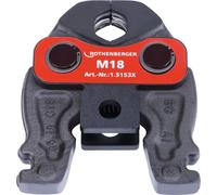 Rothenberger Mâchoire à sertir Compact M 18 mm Système M Métal / Métal non ferreux - 015153X