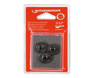 ROTHENBERGER Molette Rothenberger D.23,6mm acier trempé pour section de tube pour art.no.781244 3 pièces / carte Quantité:1