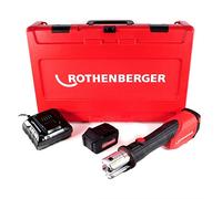 Rothenberger Presse sans fil ROMAX 4000 – 18 V Li‑ion Basic Set 4,0 Ah coffret plastique