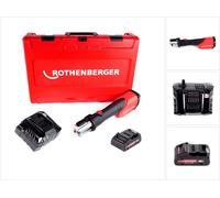 Rothenberger ROMAX 4000 Sertisseuse sans fil 18V + 1x Batterie 4,0 Ah + Chargeur + Coffret