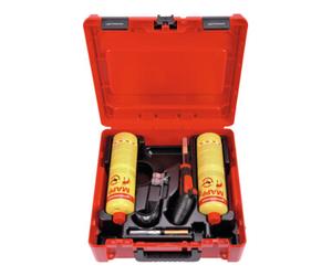 ROTHENBERGER Rothenberger SUPER FIRE 4 HOT BOX, 7/16"-EU, version linguistique A, nouveau gaz MAPP Quantité:1