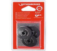 ROTHENBERGER Roue de coupe de rechange, 3 pièces - 055054D