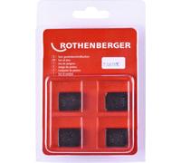 ROTHENBERGER SC Mâchoires de coupe, BSPT R, 1/4", 4 pièces - 070831X