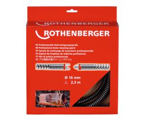 ROTHENBERGER Spirales de Rothenberger SMK Longueur 2,3 m D.16 mm Fil-D. 3,0 mm Quantité:1