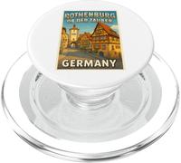Rothenburg OB der Tauber Germany Graphique de Voyage Vintage PopSockets PopGrip pour MagSafe