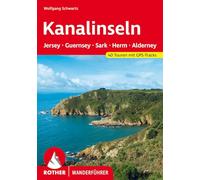 ROTHER Wanderführer Kanalinseln - Jersey, Guernsey, Herm, Sark und Alderney: 40 Touren mit GPS-Tracks