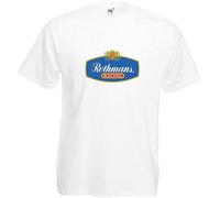 Rothmans Racing T-Shirt Car Racing Enthusiast Various Sizes & Colours White