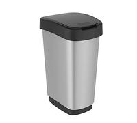 Rotho Poubelle 1167710264 50 l Plastique et métal