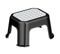Rotho 1778910264 Marchepied " Paso" noir/argenté