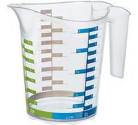 Rotho 2043970 domino cruche de mesure transparent 1 l Transparent G