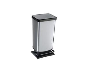 ROTHO 7541 PASO POUBELLE A PEDALE 40 L ARGENT