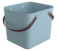 Rotho Albula Panier de Courses 40 L, Sac de Transport en Plastique Recyclé