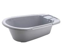 Rotho Babydesign Baignoire avec flexible, 0-12 mois, Bella Bambina, Gris Pierre, 20020 0286