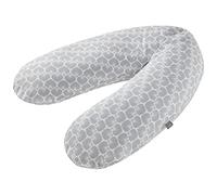 Rotho Babydesign Coussin d'Allaitement Multi, 190 x 35 cm, Dès 0 Mois, Lavable en Machine, Hypoallergénique, Seashell Shape