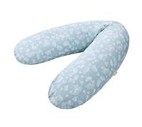 Rotho Babydesign Coussin d'Allaitement Multi, 190 x 35 cm, Dès 0 Mois, Lavable en Machine, Hypoallergénique, Gingko, 20453 0292 DO01
