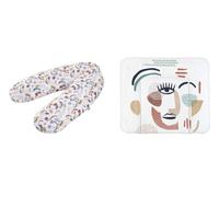 Rotho Babydesign Coussin d'allaitement MultiplusWide Modern Art, Multicolore
