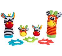 Playgro Set Sajero Feet And Hands Selva + Mitdedor Jaune Enfants
