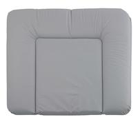 Rotho Babydesign Matelas à langer large (85 x 72 cm) - matelas à langer - housse pour table à langer - lavable - tapis à langer - imperméable - gris