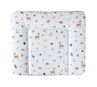 Rotho Babydesign Matelas à langer Motif animaux de la forêt 85 x 72 cm