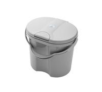 Rotho Babydesign Poubelle à couches pour bébé en plastique recyclé Gris