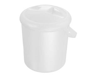 Rotho Babydesign Seau à Couches, 10 L, Dès la Naissance, Bella Bambina, White (Blanc), 200210001