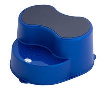 Rotho Babydesign TOP Tabouret Enfant, Surface Antidérapante, TOP, Royal Bleu perle (Bleu Foncé), 200050265