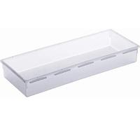 Rotho Basic boîte de classement modulaire 38x15 cm pour tiroirs, Plastique (PP) sans BPA, transparent, (38.0 x 15.0 x 5.0 cm)