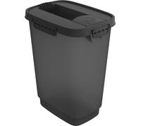 Rotho Cody Pet Food Container 10L Anthracite/Transparent