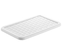 Rotho Country Couvercle en rotin pour boîte de rangement Pays A5, Plastique (PP) sans BPA, blanc, A5 (28.4 x 18.9 x 1.3 cm)