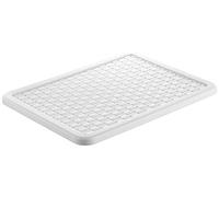 Rotho Country Couvercle en rotin pour la boîte de rangement Country A4, Plastique (PP) sans BPA, blanc, A4 (37.5 x 28.5 x 1.5 cm)