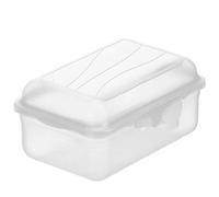 Rotho Fun Boîte de Vesper 0,4l avec fermeture à clic, Plastique (PP) sans BPA, transparent, 0.4l (12.5 x 9.0 x 5.8 cm)