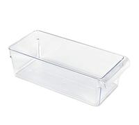 Rotho Loft Kühlschrank Organizer, Kunststoff (SAN), transparent, Gr. M: 3,1 l (31 x 14 x 9 cm)