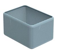Rotho Madei Boîte de rangement 13l, Plastique (PP) sans BPA, bleu, 13l (32.6 x 23.8 x 18.8 cm)